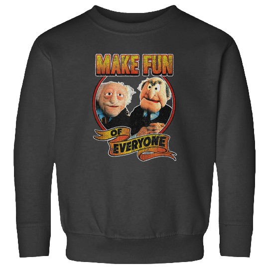 Disneyss The Muppets Make Fun Of Statler Waldorf Vintages shots Sweatshirts