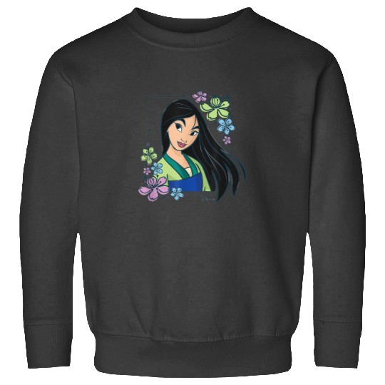 Disney Princess Mulan Flowers Sweatshirts