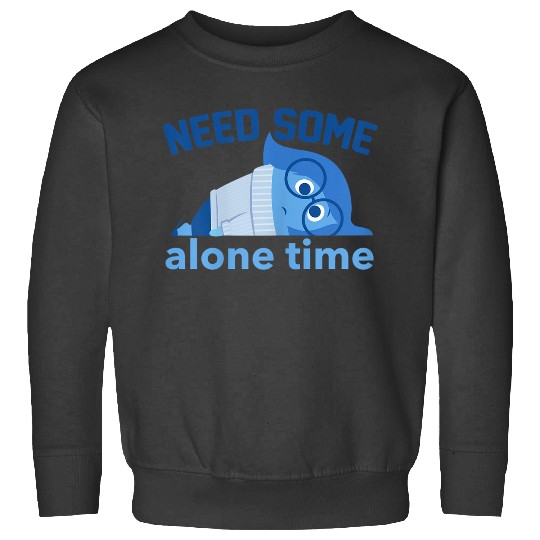 Disneyss Pixars Inside Out Need Some Alone Time Sadness Logo Sweatshirts