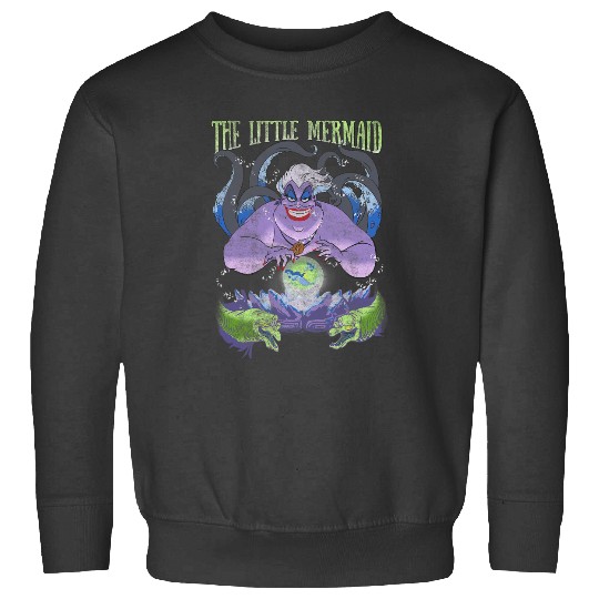 Disney The Little Mermaid Evil Ursula Crystal Ball Sweatshirts