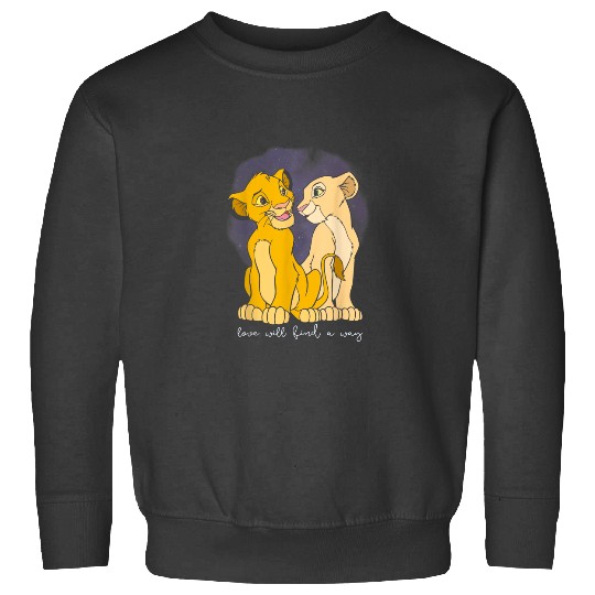 Disney The Lion King Valentines Day Simba Nala Sweatshirts