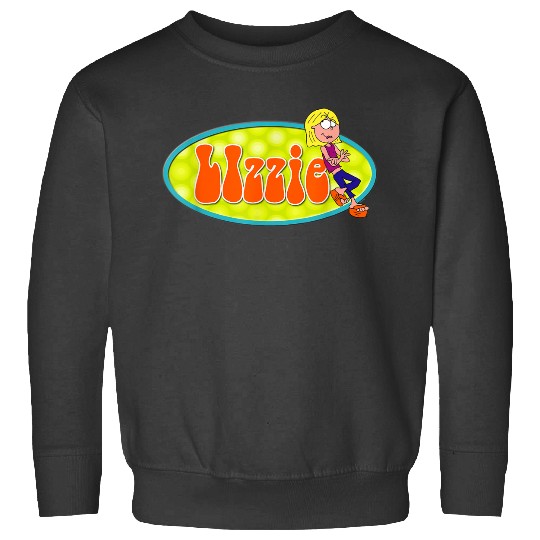 Disneyss Channel Lizzie Mcguire Animated Lizzie Logo Sweatshirts
