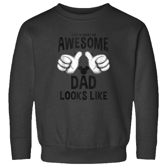 Disney Mickey And Friends Father's Day An Awesome Dad Sweatshirts