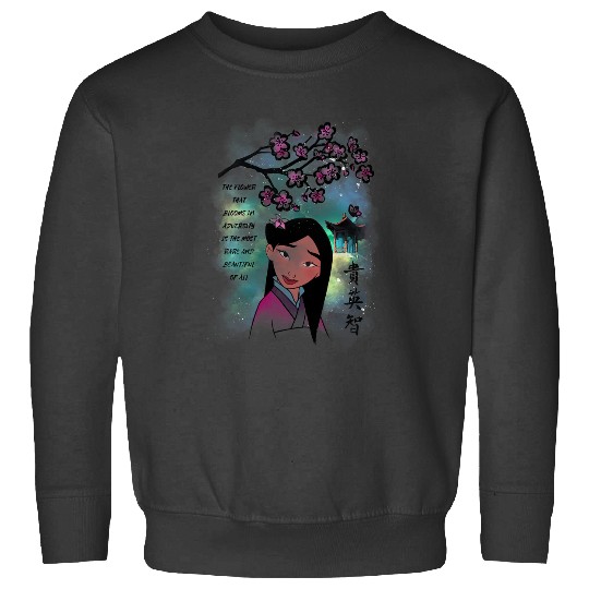 Disney Mulan Water Color Graphic Sweatshirts