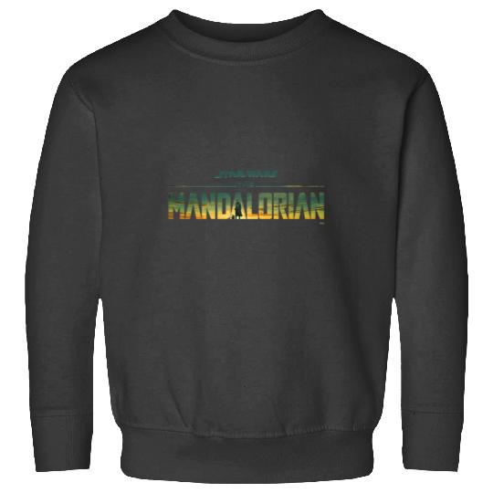 Star Warsss The Mandalorian Season 3 Logo Grogu Disney Sweatshirts