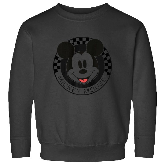 Disney Mickey And Friends Mickey Mouse Checkerboard Circle Premium Sweatshirts
