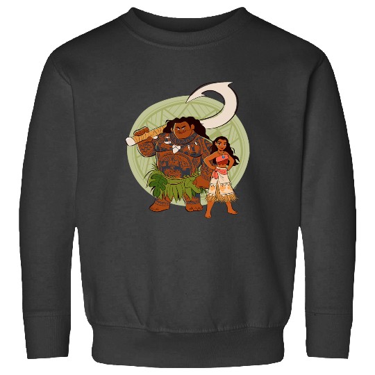 Disney Moana and Maui Best Friends Adventure Together Sweatshirts