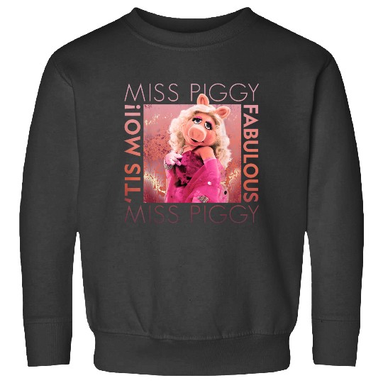 Disney The Muppets Miss Piggy Tis Moi Fabulous Sweatshirts