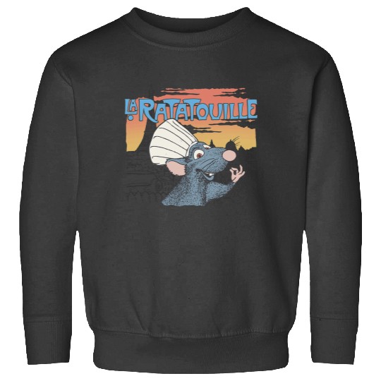 Disney Pixarss Ratatouille Paris France Chefs KISSss Sweatshirts