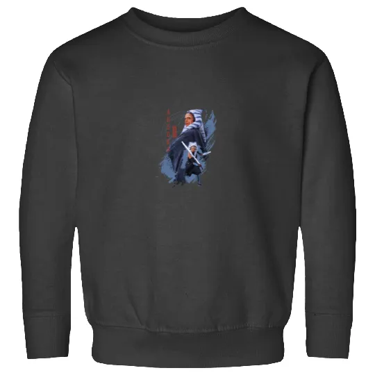 Star Warss Ahsoka Tano Jedi Ready Disneyss+ Sweatshirts