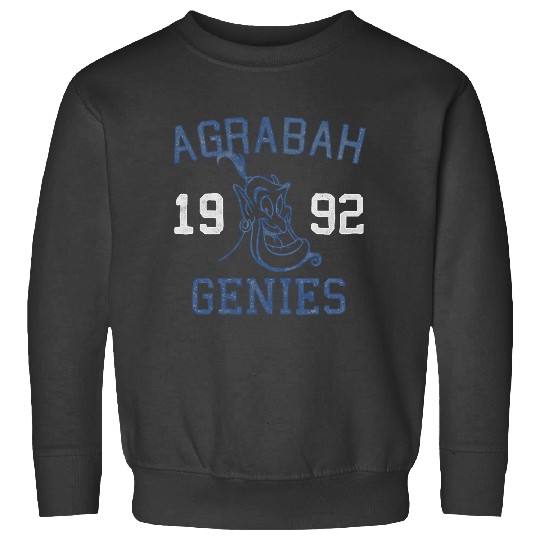 Disney Aladdin Genie Agrabah Genies 1992 Graphic Sweatshirts
