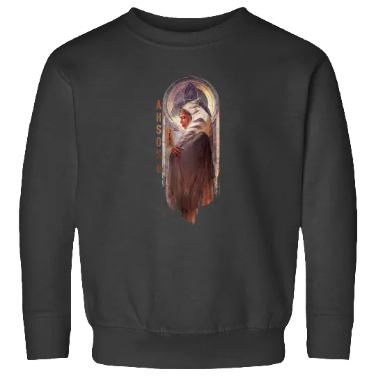 Star Warss Ahsoka Tano Jedi Thoughtful Profile Disneyss+ Sweatshirts