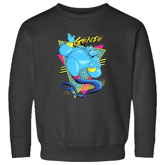 Disney Aladdin Genie Retro Abstract Portrait Logo Sweatshirts