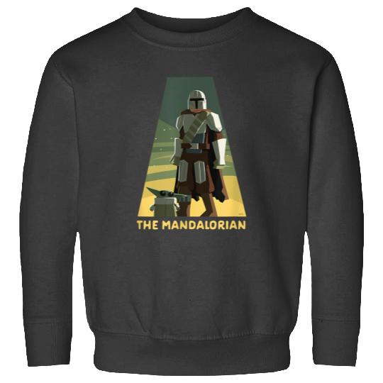 Star Warss The Mandalorian Season 3 Triangle Grogu Disneyss+ Sweatshirts