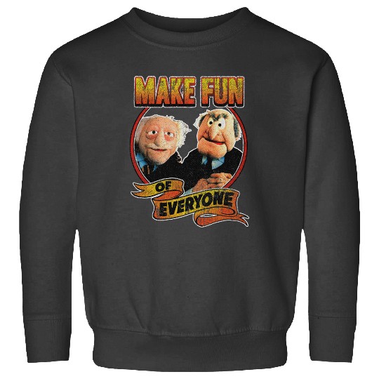 Disney The Muppets Make Fun Of Statler Waldorf Vintages Shot Sweatshirts
