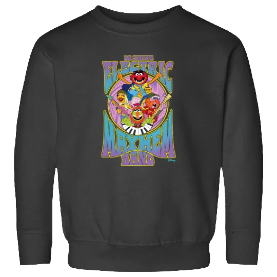Womens Disney The Muppets Dr Teeths Electric Mayhem Band VNeck Sweatshirts