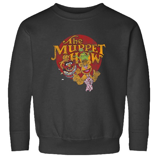 Disney The Muppets The Muppet Show Logo Distressed Sweatshirts
