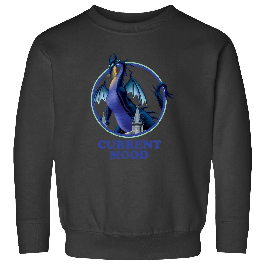 Disney Sleeping Beauty Maleficent Dragon Current Mood Sweatshirts