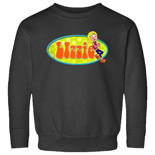 Disneyss Channel Lizzie Mcguire Animated Lizzie Logo Sweatshirts