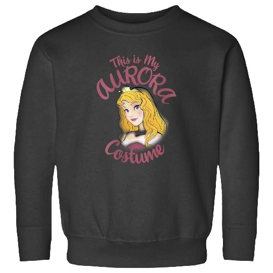 Disneyss Sleeping Beauty Aurora This Is My Costume Halloween Sweatshirts