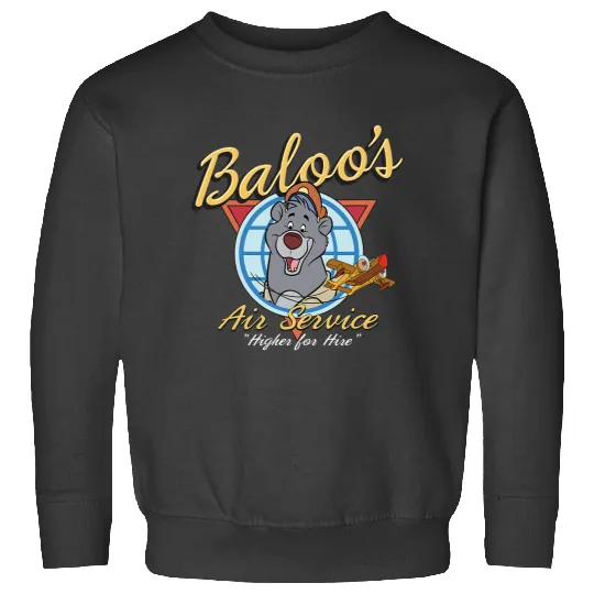 Disney Talespin Baloos Service Sweatshirts