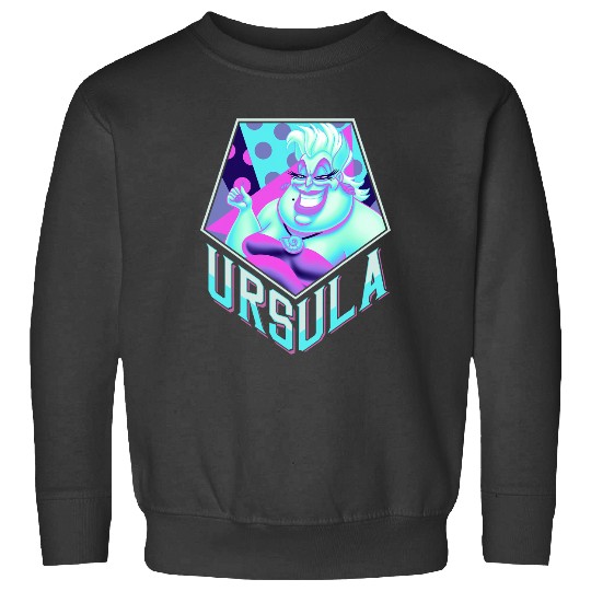 Disney Little Mermaid Ursula Pop Art Graphic Sweatshirts