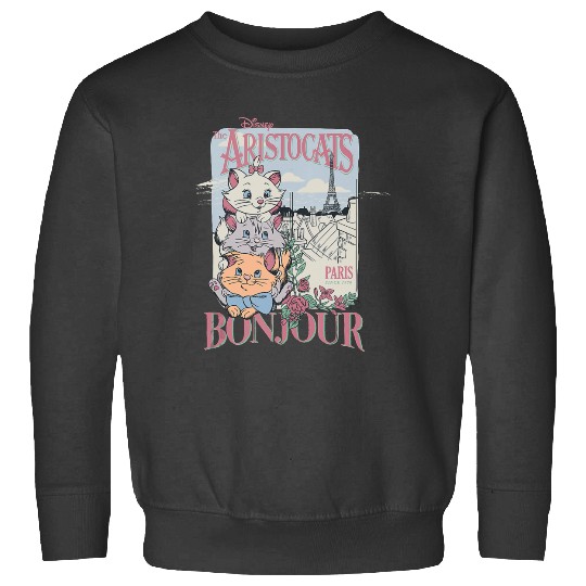 Disney The Aristocats Bonjour Paris Since 1979 Vintages Ad Sweatshirts