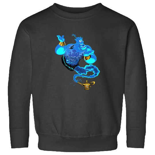 Disney Aladdin Genie Portrait Agrabah Fill Sweatshirts