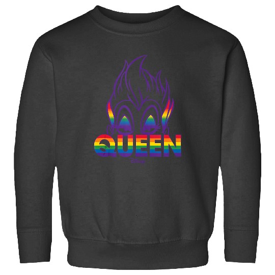 Disney Villains Ursula Queen Pride Rainbow Sweatshirts