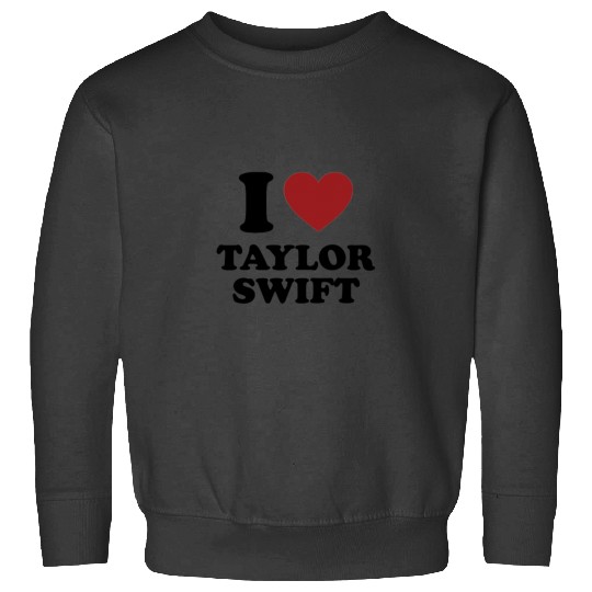 i love tayl0r swift Sweatshirts