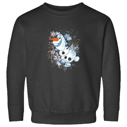 Disney Frozens Olaf Dancing In The Snowflakes Graphic T-Shirt T-Shirt Sweatshirts