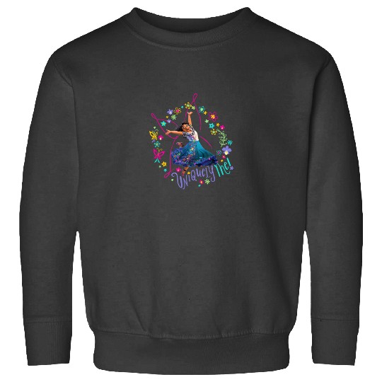 Disney Encanto Mirabel Uniquely Me Pink Butterfly Long Sleeve T-Shirt Sweatshirts