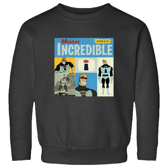Disney Pixarss The Incredibles As Seen On TV Vintagess Box Up Sweatshirts