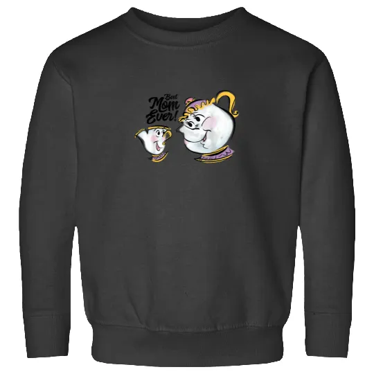 Disney Beauty and the Beast Chip Mrs. Potts Best Mom Ever T-Shirt Sweatshirts