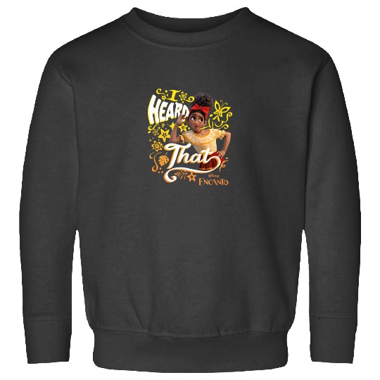Disney Encanto Dolores I Heard That Portrait T-Shirt Sweatshirts