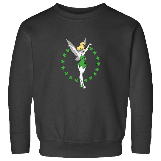 Disney Tinker Bell Ring of Shamrocks St. Patrick's Day T-Shirt Sweatshirts