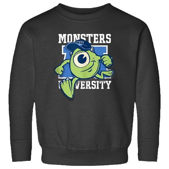 Disneyss Pixars Monsters University Mike Wazowski Big Portrait Sweatshirts