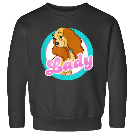 Disneyss Lady Faces Lady And The Tramp Sweatshirts