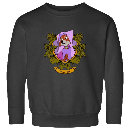 Disney Robin Hood Marian  Floral Portrait Sweatshirts