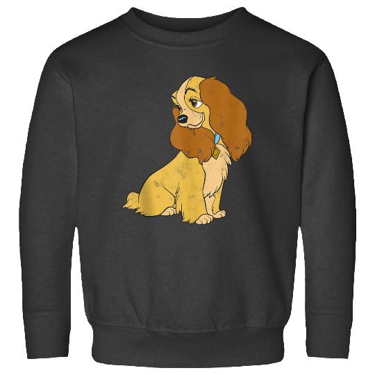 Disneyss Lady And The Tramp Lady Simple Portrait Sweatshirts