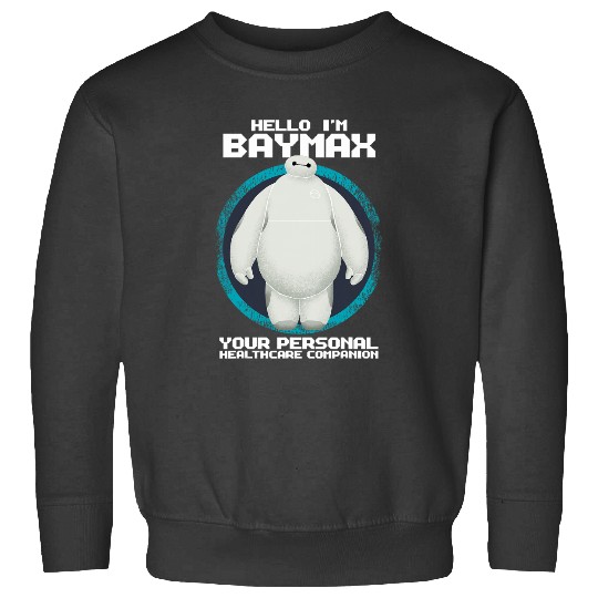 Disney Big Hero 6 Hello Im Baymax Graphic Sweatshirts
