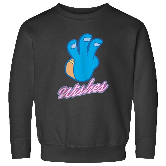 Disneyss Wreck it Ralph Aladdin Genie 3 Wishes Logo Sweatshirts