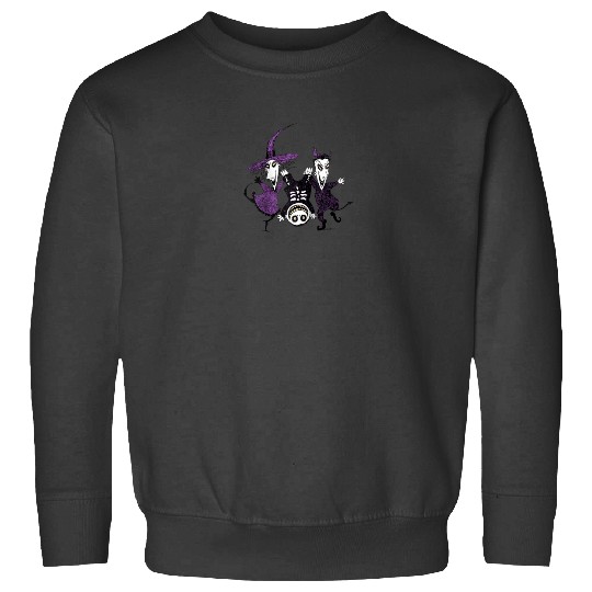 Disney Halloween Nightmare Before Christmas Trick or Treat Raglan Baseball Tee Sweatshirts