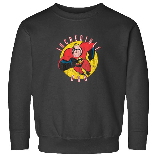 Disney Pixars The Incredibles Father's Day Incredible Retro T-Shirt Sweatshirts