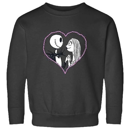 Disney The Nightmare Before Christmas Jack Sally Heart Sweatshirts