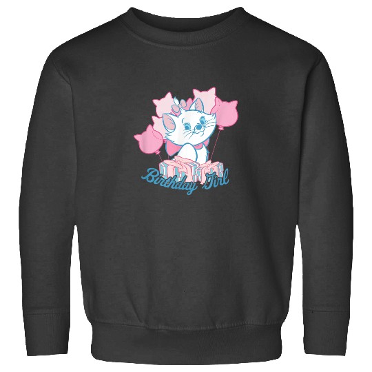 Disney Aristocats Marie Birthday Girl Balloons Sweatshirts