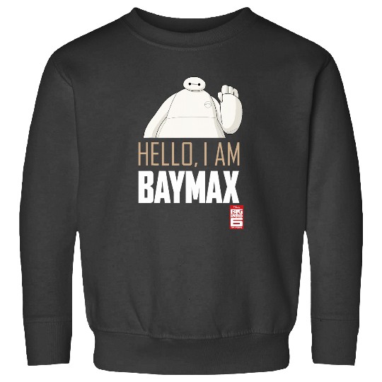 Disney Big Hero 6 TV Series Baymax Hello Graphic Sweatshirts