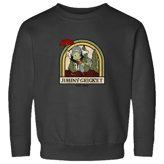 Disney Pinocchio Jiminy Cricket Established 1940 Sweatshirts
