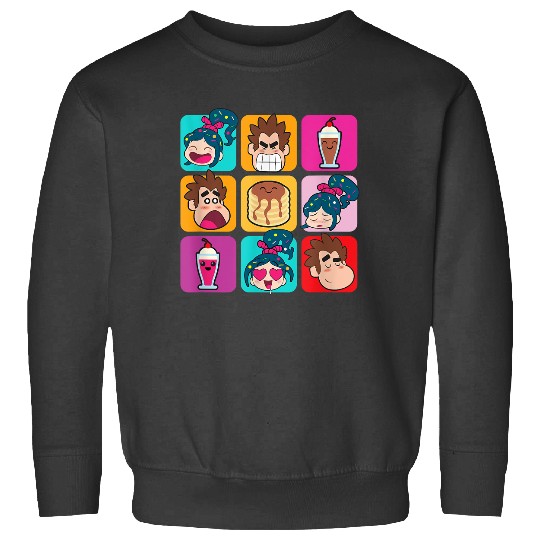 Disney Wreck-It Ralph Vanellope Ralph & Desserts Panels T-Shirt Sweatshirts