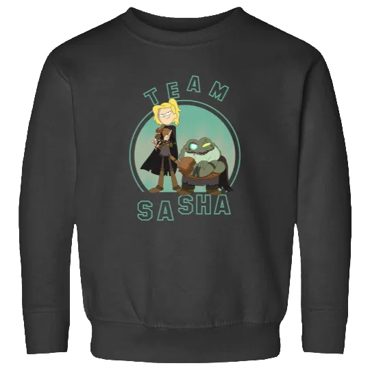 Disney Channel Amphibia Team Sasha Sweatshirts